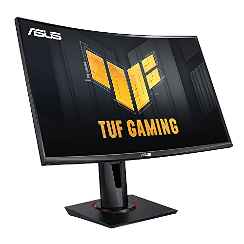 ASUS TUF Gaming VG27VQM - Monitor de gaming curvo (27 pulgadas, Full HD (1920 × 1080), 240 Hz, Extreme Low Motion Blur, Adaptive-Sync, FreeSync Premium, 1 ms (MPRT))