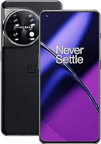 OnePlus 11 5G con 16GB RAM y 256GB de memoria con Cámara Hasselblad de 3ª generación para móvil - 2 años de garantía del fabricante - Titan Black [EU version]